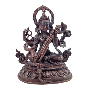 Figurki Saraswati Bogini wiedzy + mądrości + nauki + prawdy jakość